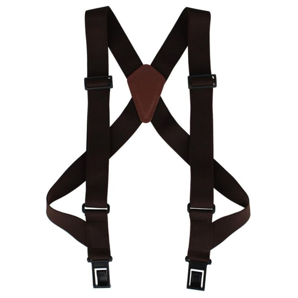 Perry Suspenders Men's 1.5 Inch Elastic Outback Ubee Trucker Suspenders
